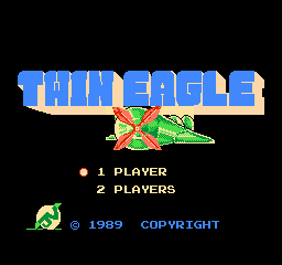 Twin Eagle Title Screen